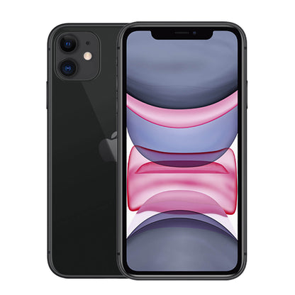 Apple iPhone 11 64GB Negro Correcto Desbloqueado-Batería Mejorada
