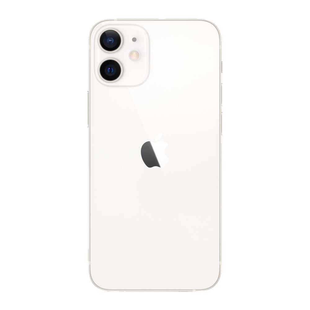 Apple iPhone 12 Mini 128GB Blanco Bueno Desbloqueado-Batería Mejorada