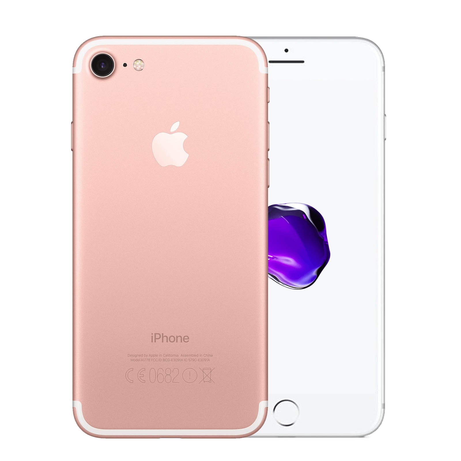 Apple iPhone 7 256GB Oro Rosa Excelente Desbloqueado-Batería Mejorada