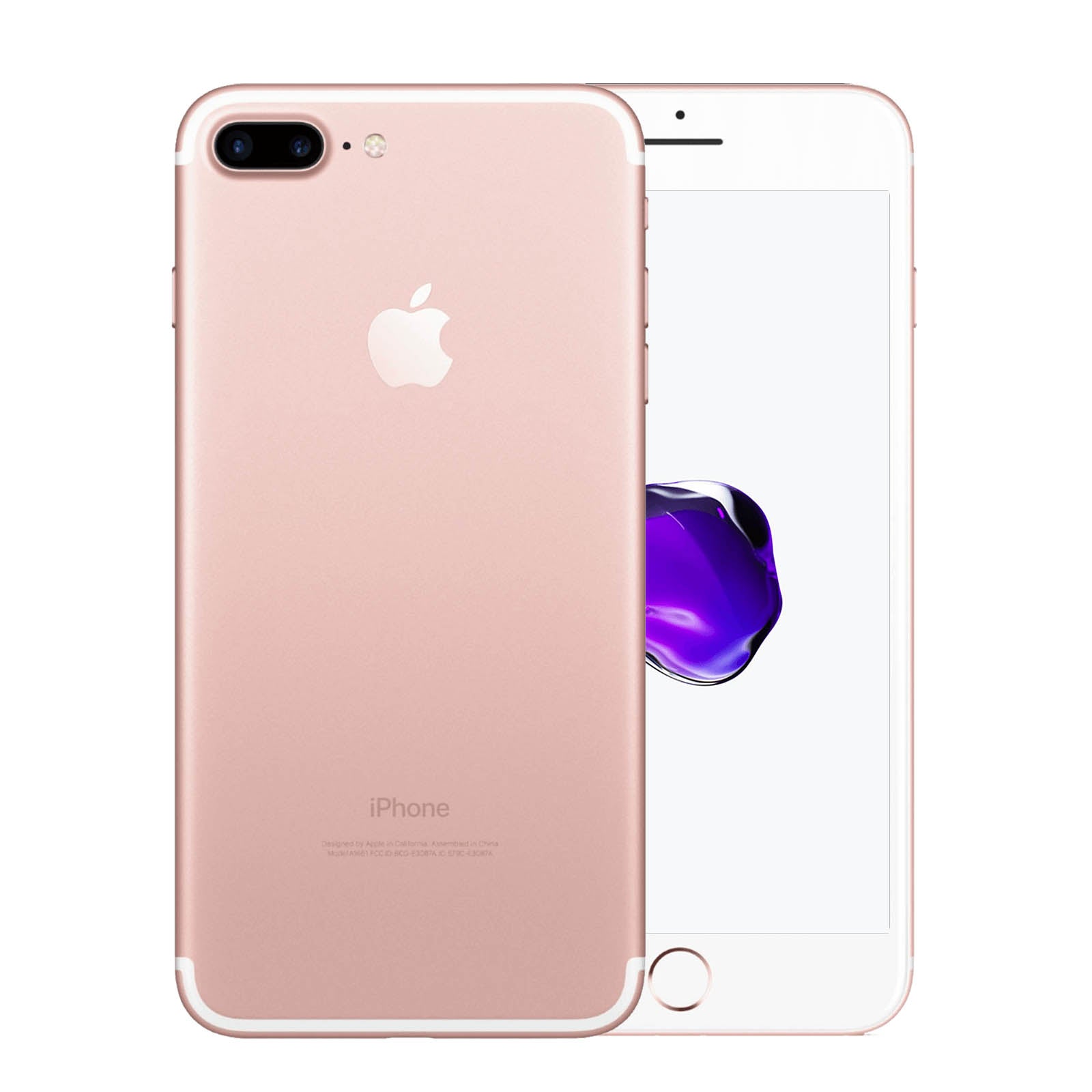 Apple iPhone 7 Plus 256GB Oro Rosa Bueno Desbloqueado - Batería Nueva