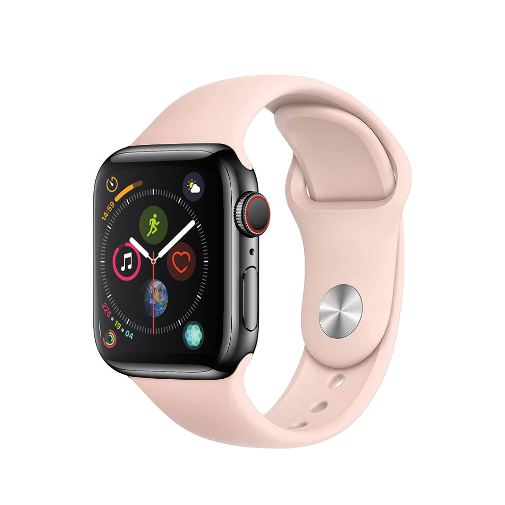 Apple Watch Series 4 Inoxidable 44mm GPS Negro Excelente WiFi