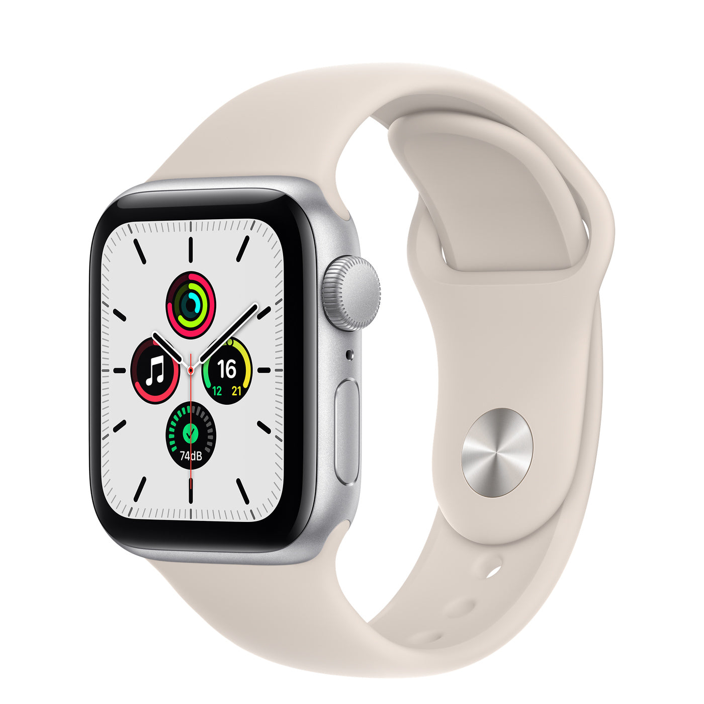 Apple Watch Series SE 40mm Plata WiFi Bueno