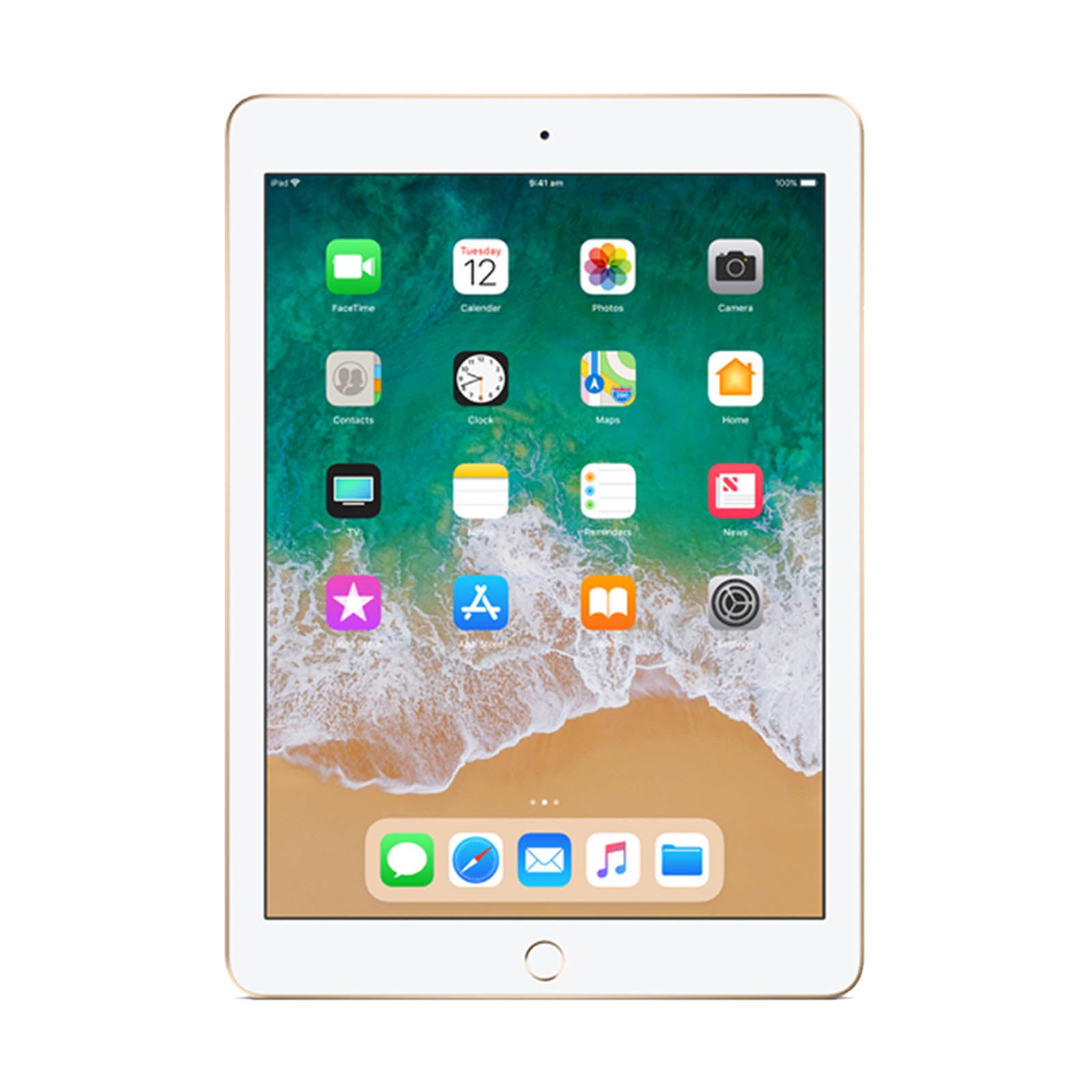 Apple iPad 5 32GB GPS + Celular Desbloqueado Oro - Muy Bueno