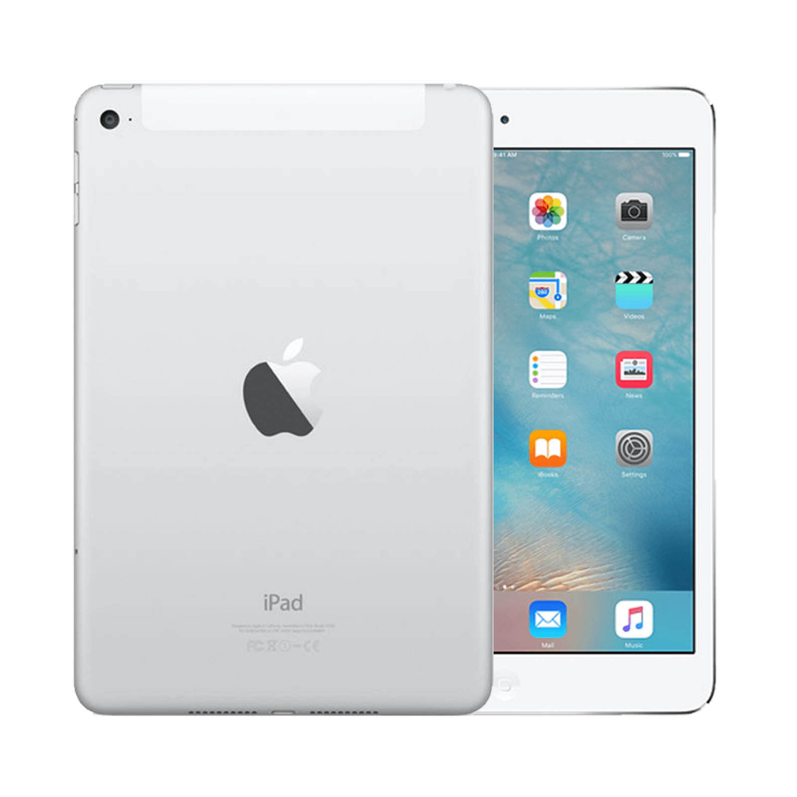 Apple iPad Mini 4 32GB Plata WiFi & Celular - Bueno