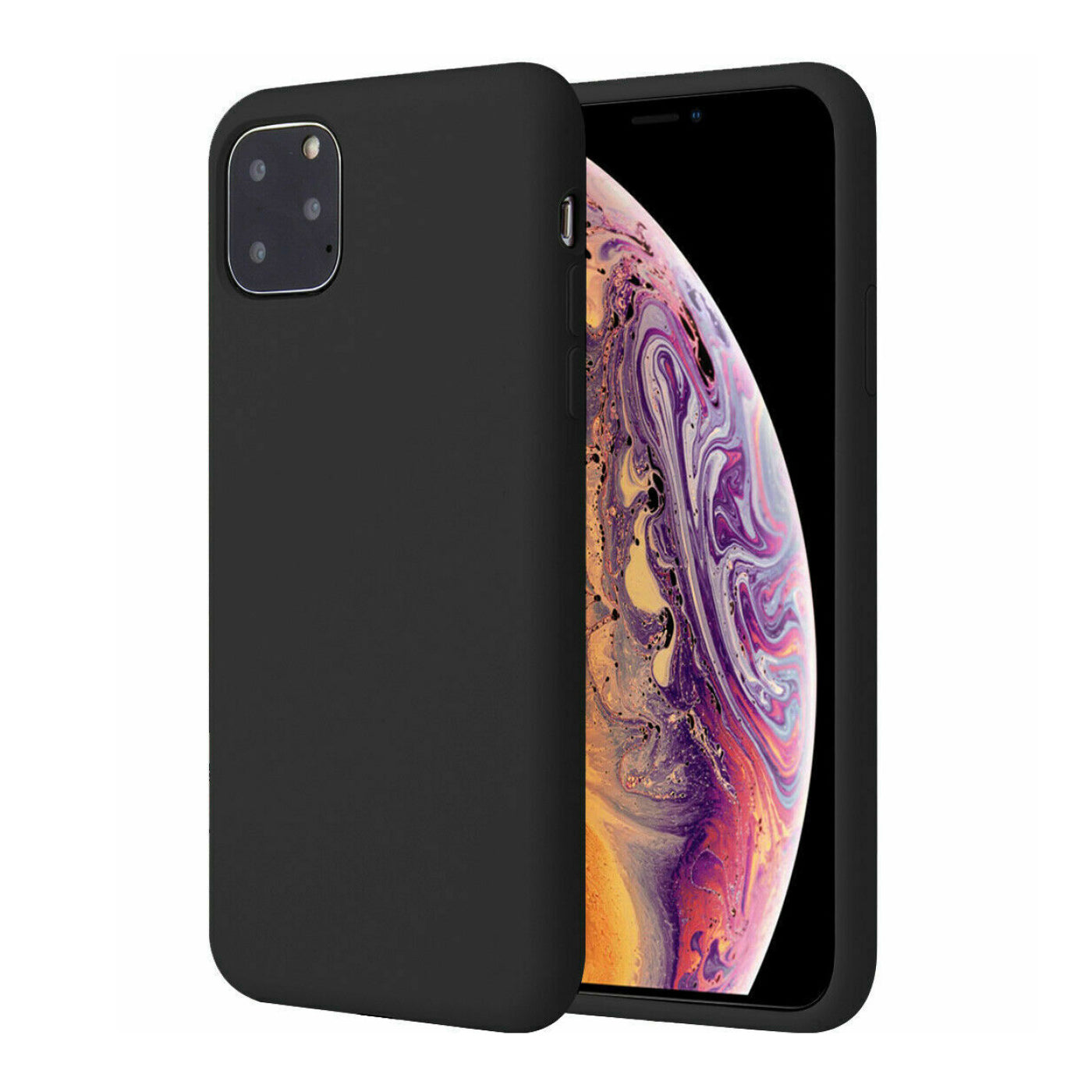 Liquid Phone Case - Negro - Apple iPhone 11 Pro