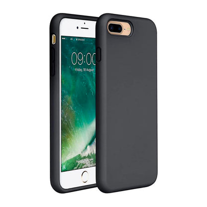 Liquid Phone Case - Negro - Apple iPhone 8 Plus