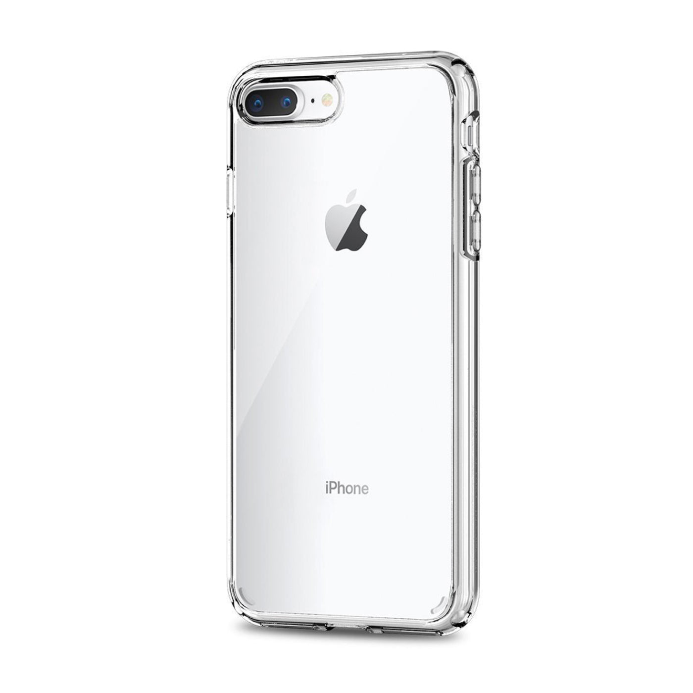 Silicone Phone Case - Clear - Apple iPhone 8 Plus