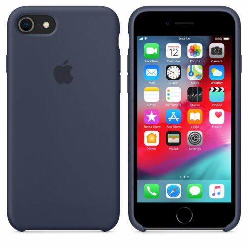 Funda de silicona para el Apple iPhone 8 - Azul mar