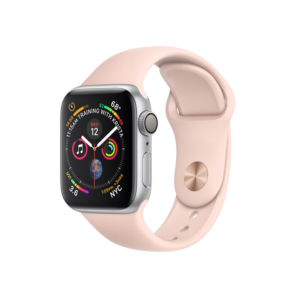 Apple Watch Series 4 Aluminio 40mm Celular Plata Bueno Desbloqueado
