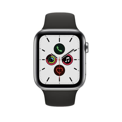 Apple Watch Series 5 Inoxidable 40mm Plata Bueno Desbloqueado