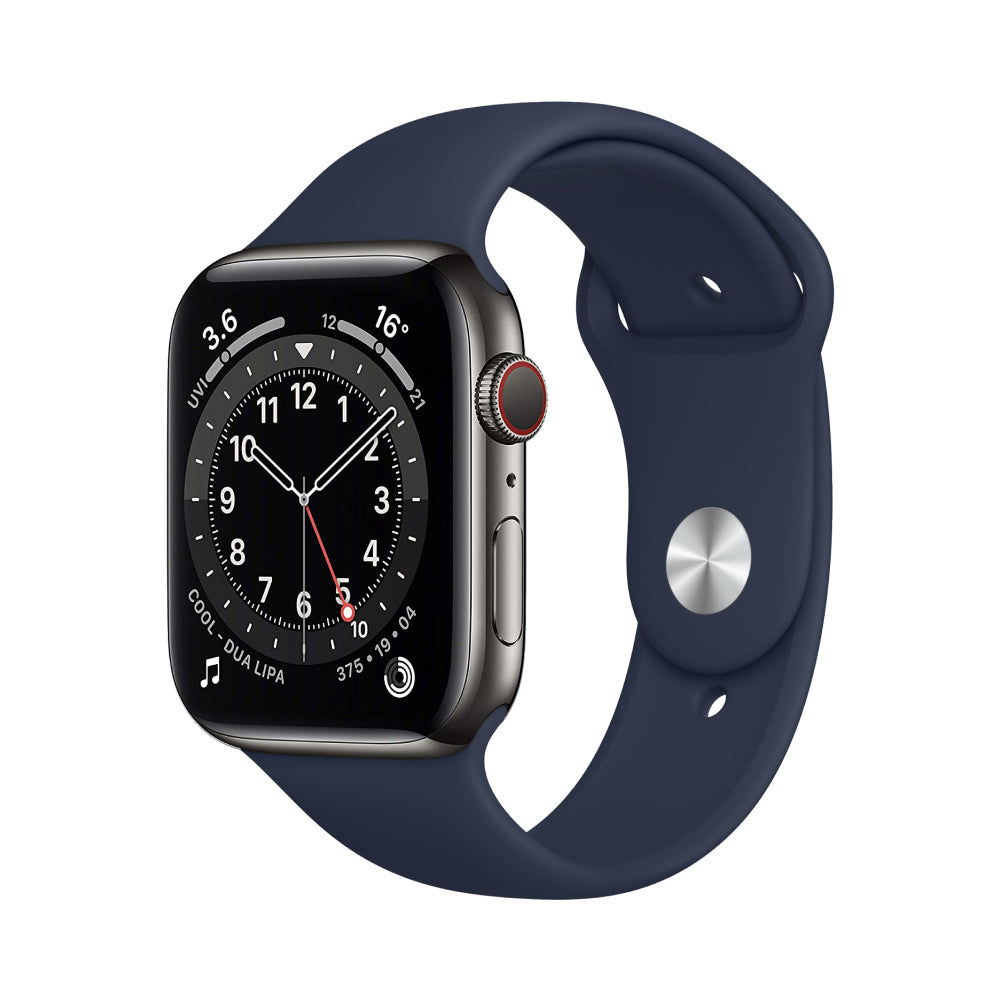 Apple Watch Series 6 Inoxidable 44mm Gris Impecable- Unlocked