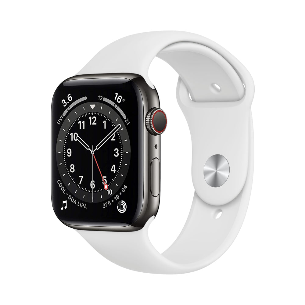 Apple Watch Series 6 Inoxidable 44mm Gris Impecable- Unlocked